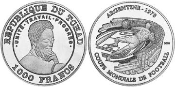 1000 Francs 2002