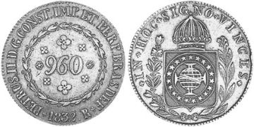 960 Reis 1832-1834