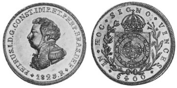 6400 Reis 1823-1830