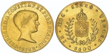 6400 Reis 1832-1833