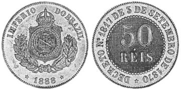 50 Reis 1886-1888