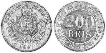 200 Reis 1886-1889