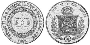 500 Reis 1853-1867