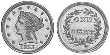 Cent 1853