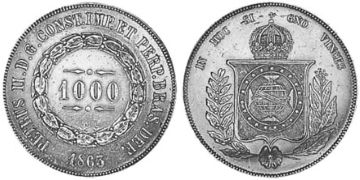 1000 Reis 1853-1866