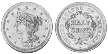 Half Cent 1856