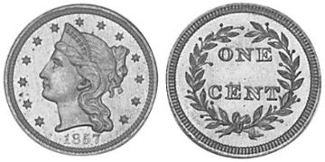 Cent 1857