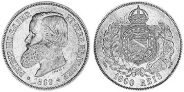 1000 Reis 1869