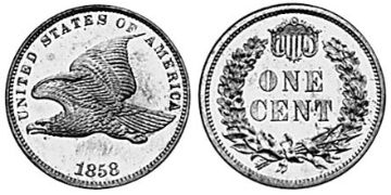 Cent 1858