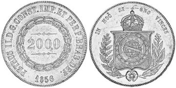 2000 Reis 1853-1867