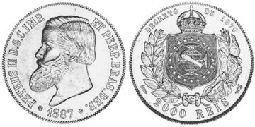 2000 Reis 1886-1889