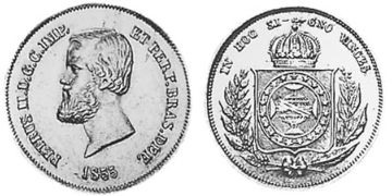5000 Reis 1854-1859