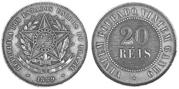 20 Reis 1889-1912