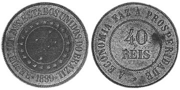 40 Reis 1889-1912
