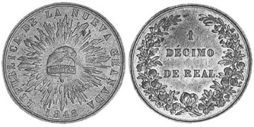 Decimo De Real 1847-1848