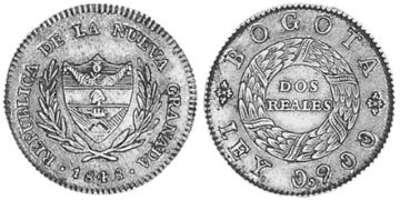 2 Reales 1847-1849