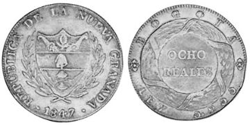 8 Reales 1847