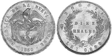 10 Reales 1850-1851