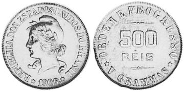 500 Reis 1906-1912