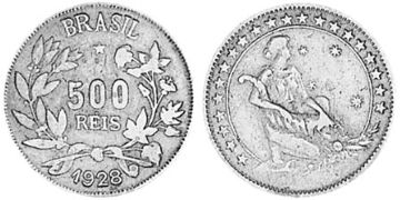 500 Reis 1924-1930