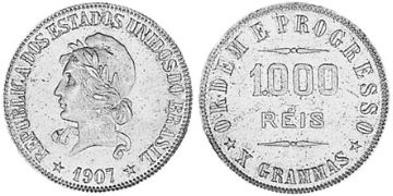 1000 Reis 1906-1912