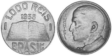 1000 Reis 1936-1938