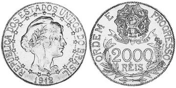 2000 Reis 1912-1913