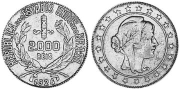 2000 Reis 1924-1934
