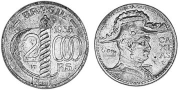 2000 Reis 1936-1938