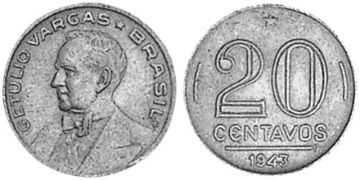 20 Centavos 1942-1943