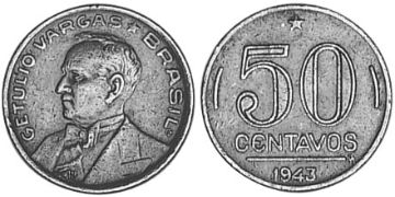 50 Centavos 1942-1943