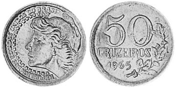 50 Cruzeiros 1965