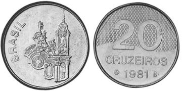 20 Cruzeiros 1981-1984