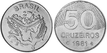50 Cruzeiros 1981-1984