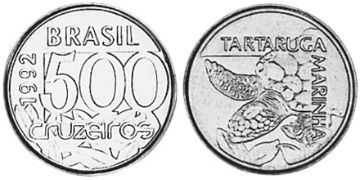 500 Cruzeiros 1992-1993