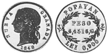 4 Pesos 1848