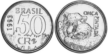 50 Cruzeiros Reais 1993-1994
