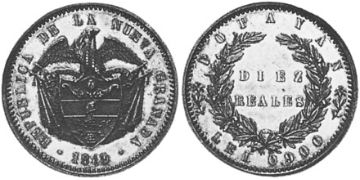 10 Pesos 1849