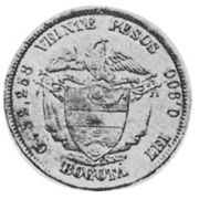 20 Pesos 1858