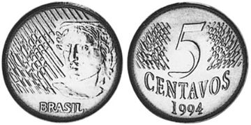 5 Centavos 1994-1997