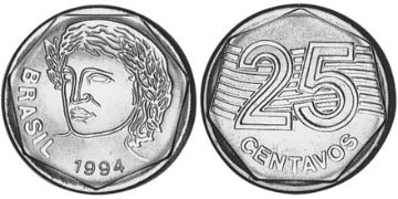 25 Centavos 1994-1995