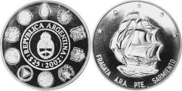 25 Pesos 2002