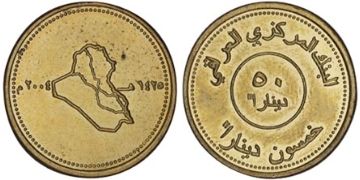 50 Dinars 2004
