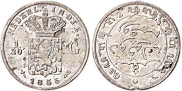1/20 Gulden 1854-1855