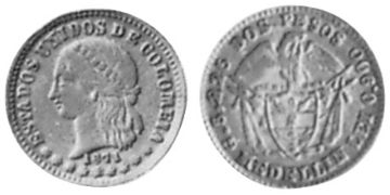 2 Pesos 1871-1876