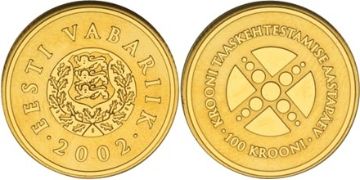 100 Krooni 2002