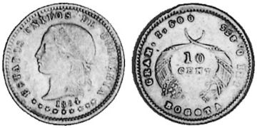10 Centavos 1874-1884