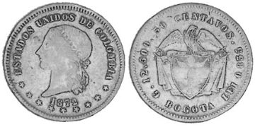 50 Centavos 1872-1873