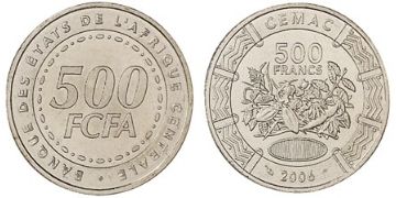 500 Franků 2006