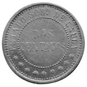 2 Centavos 1890